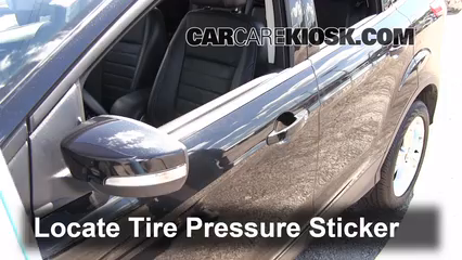 2013 Ford Escape SEL 2.0L 4 Cyl. Turbo Tires & Wheels Check Tire Pressure